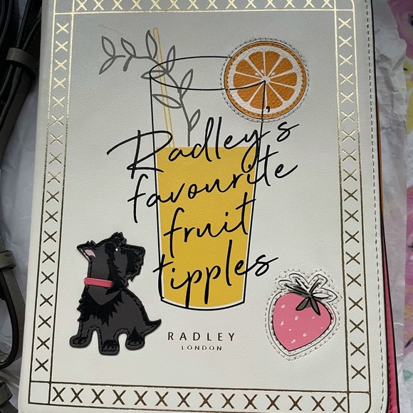 NWT Radley London Book Street Fruit Small Flapover Crossbody - Picture 8 of 13